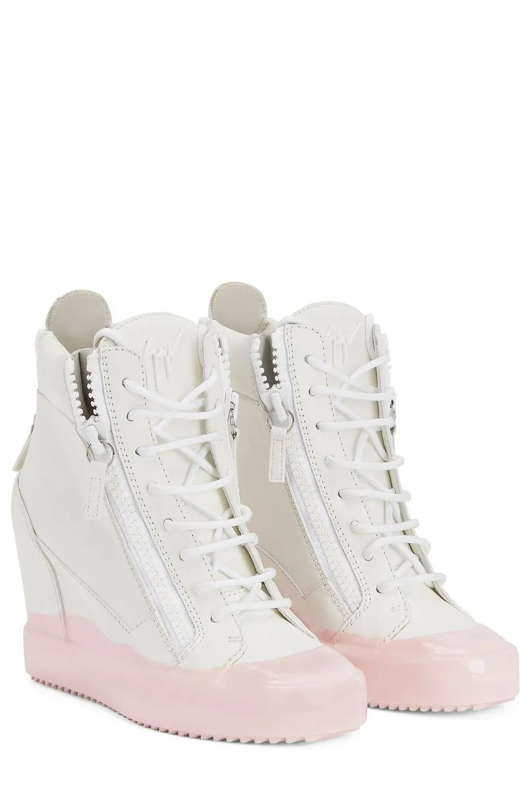 Kriss Wedge High-Top Sneakers