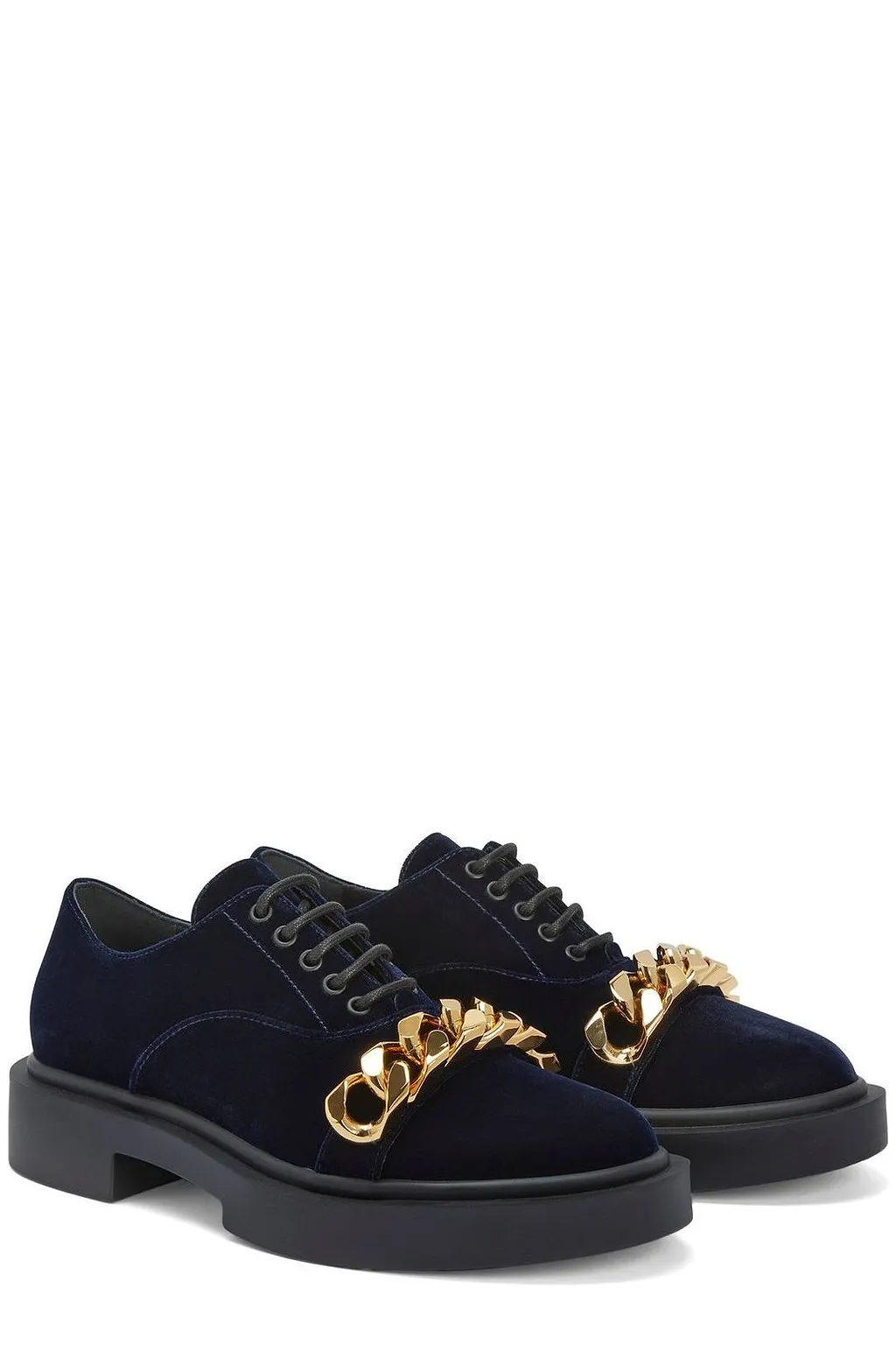 Adric Velvet Lace Up Shoes