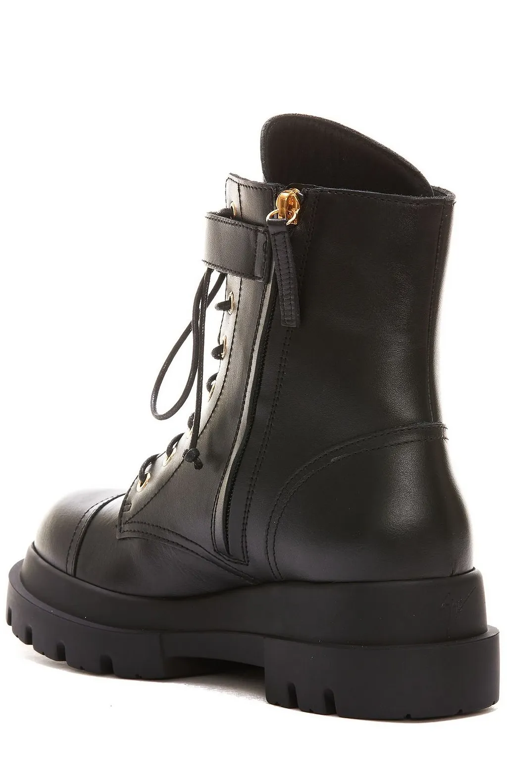 Giuseppe Zanotti Alexa Logo Engraved Lace-Up Boots