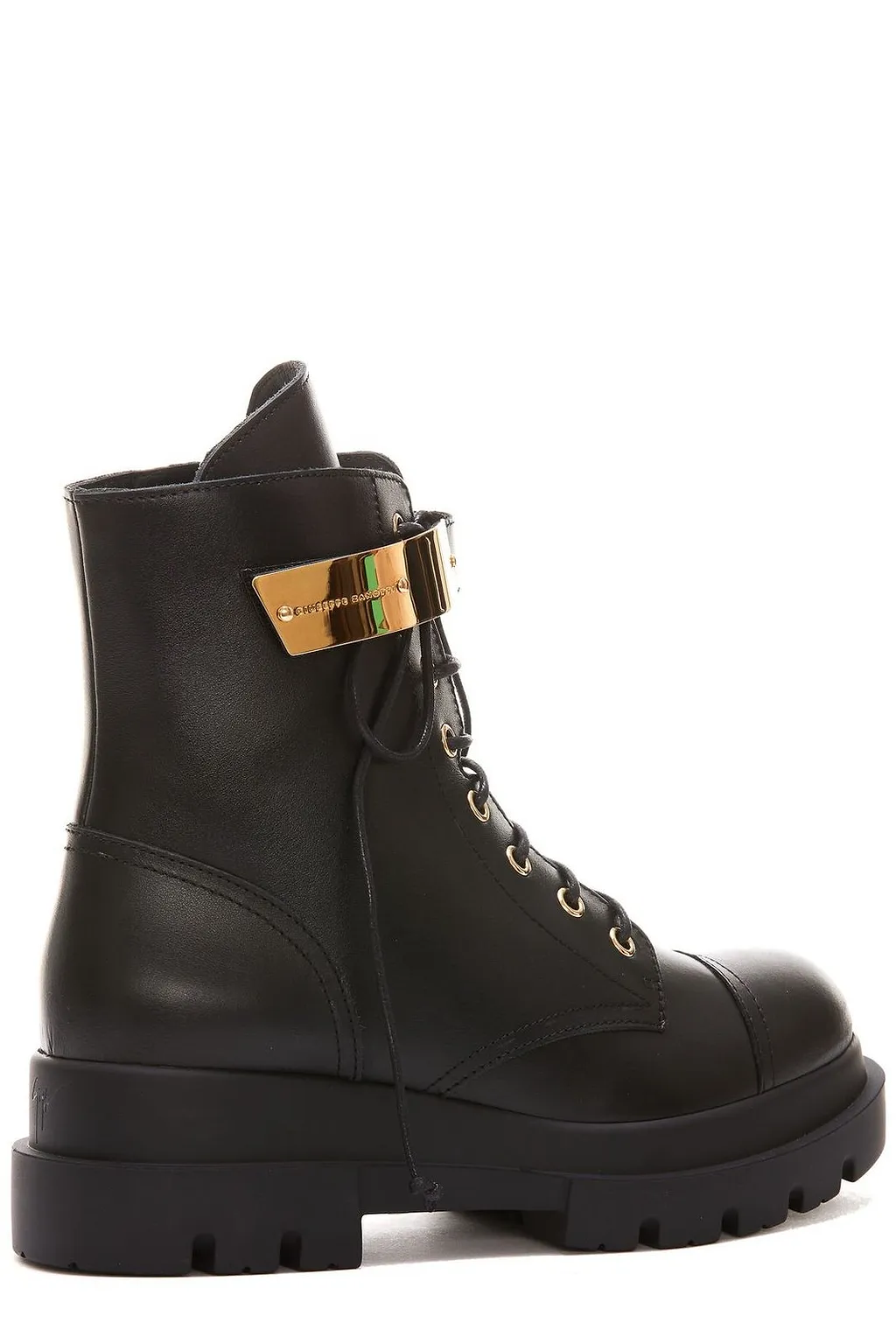 Giuseppe Zanotti Alexa Logo Engraved Lace-Up Boots
