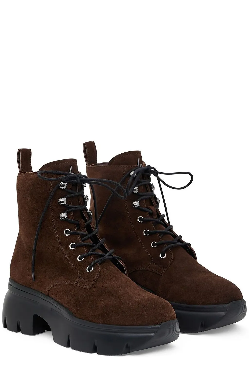 Apocalypse Round Toe Lace-Up Boots