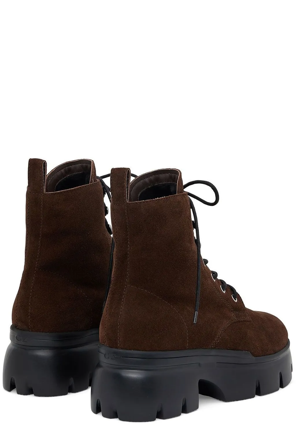 Apocalypse Round Toe Lace-Up Boots