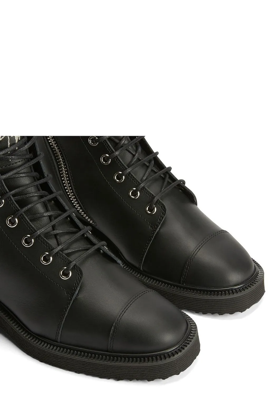 Giuseppe Zanotti Thora Lace-Up Biker Boots