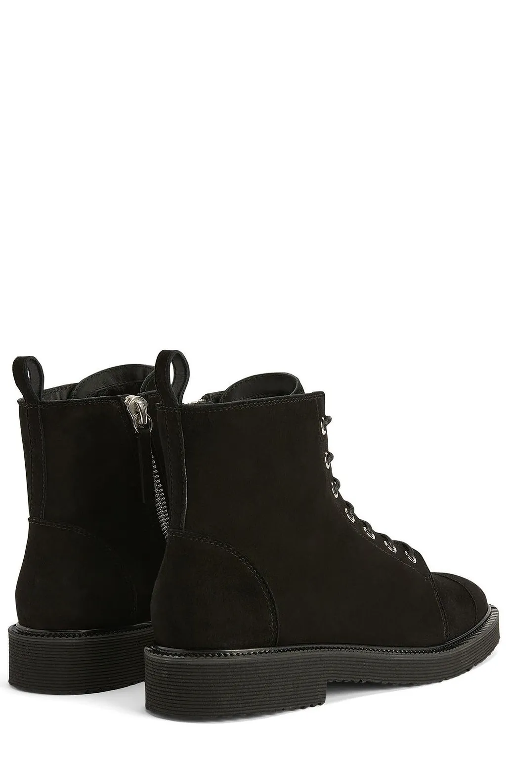 Giuseppe Zanotti Thora Lace-Up Biker Boots