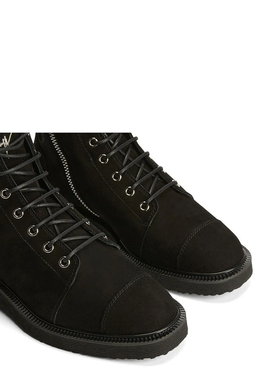 Giuseppe Zanotti Thora Lace-Up Biker Boots