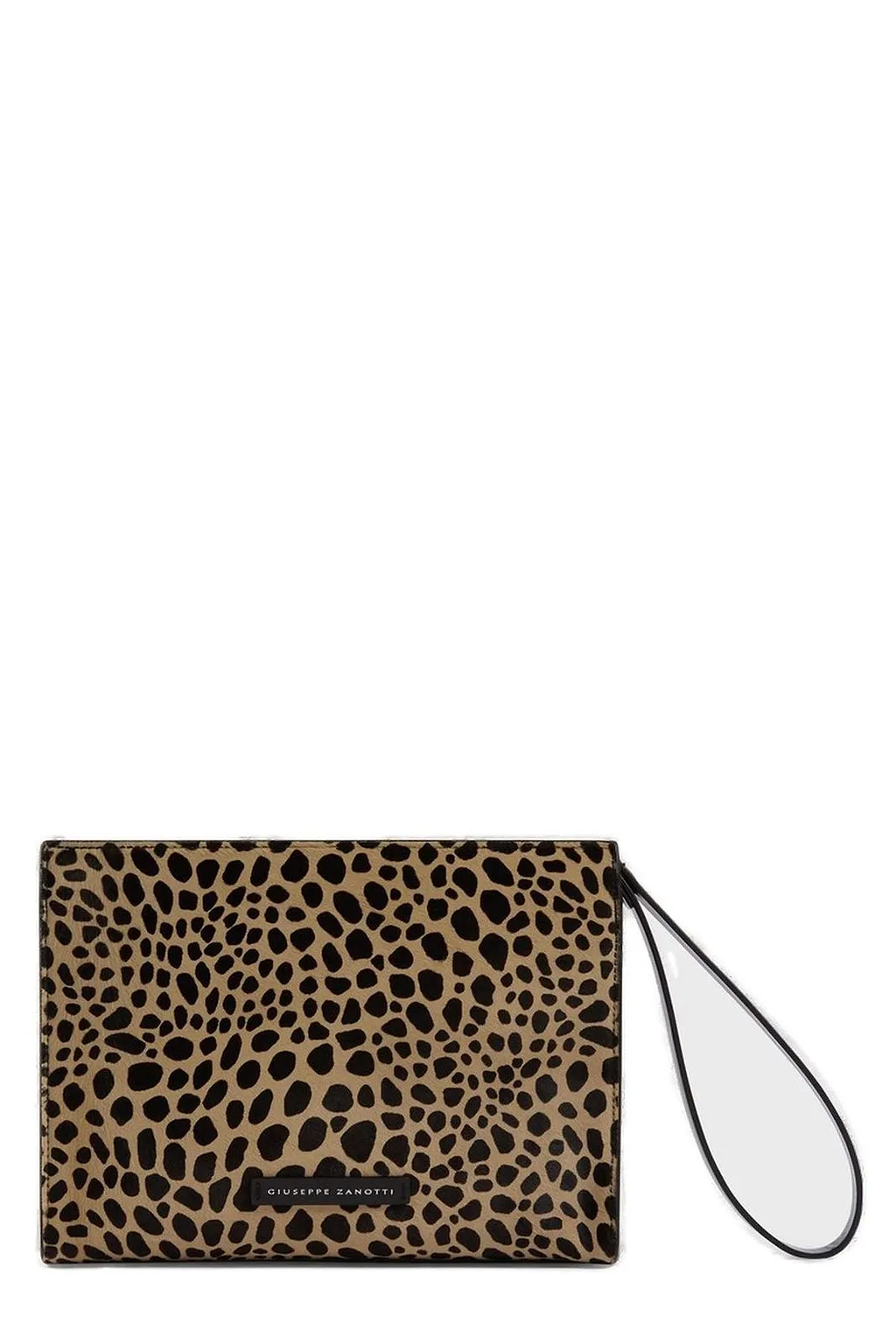 Viktor Savage Leopard Printed Pouch