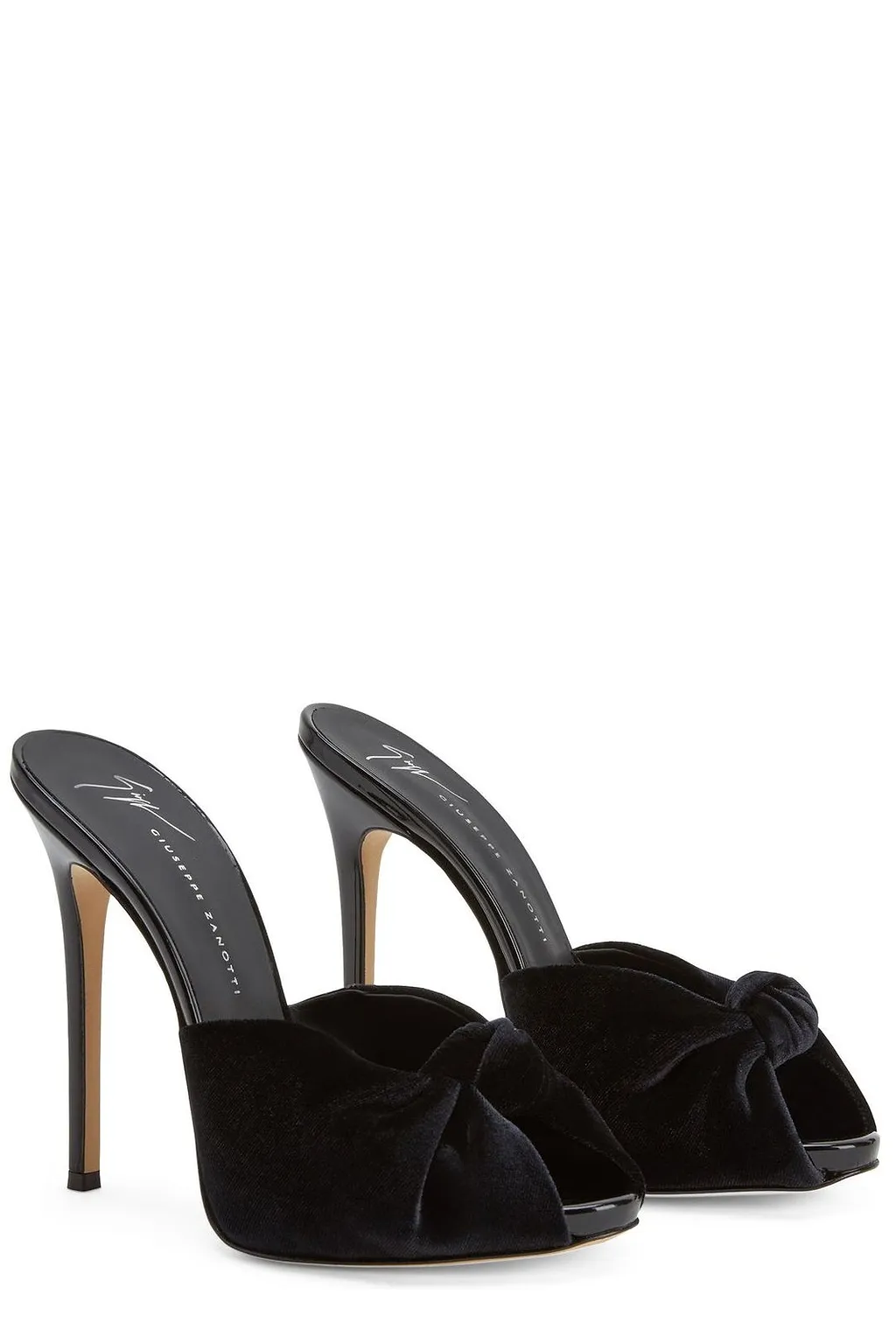 Giuseppe Zanotti Bridget Velvet Sandals