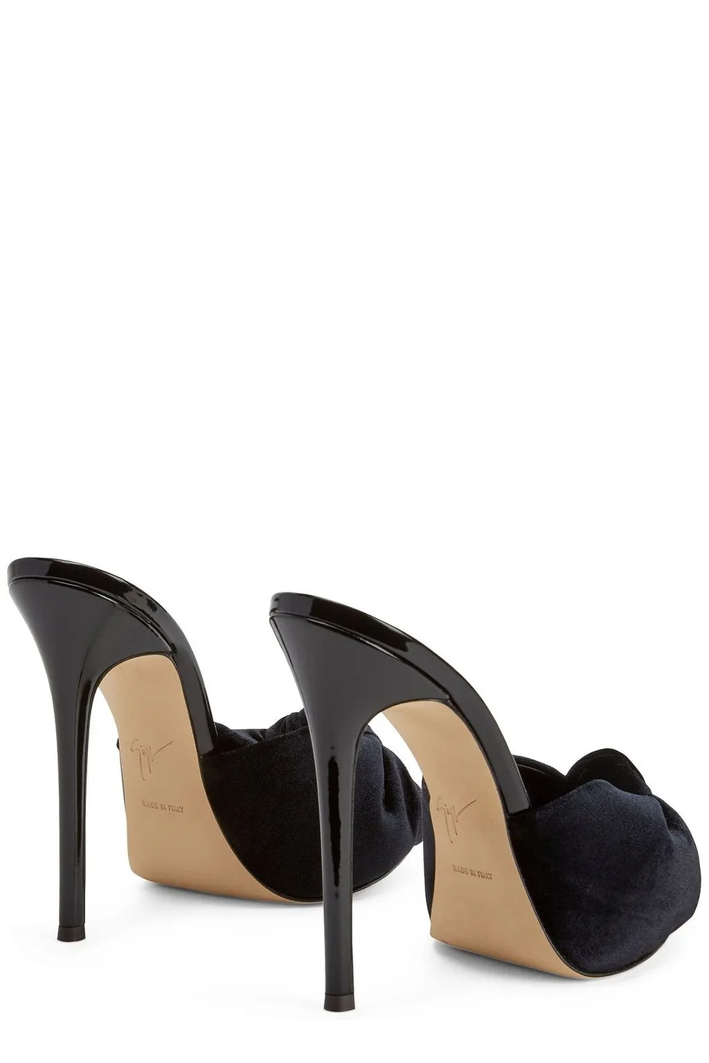 Giuseppe Zanotti Bridget Velvet Sandals