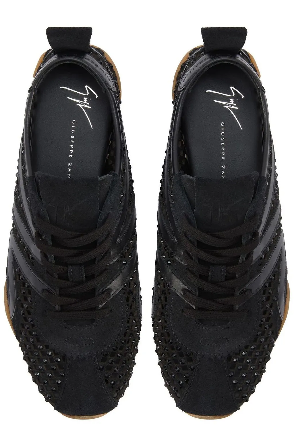Giuseppe Zanotti Perforated Low Top Sneakers