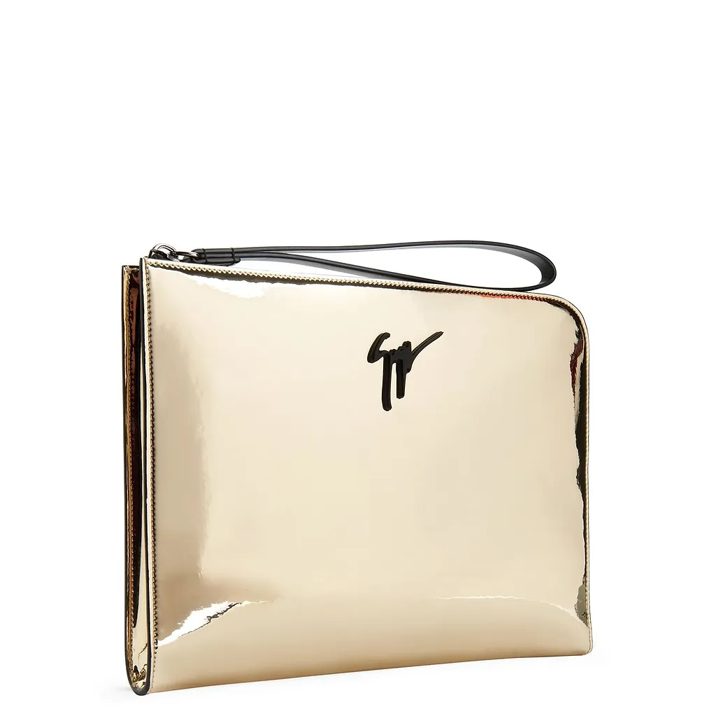 Giuseppe Zanotti Zip-Up Clutch Bag