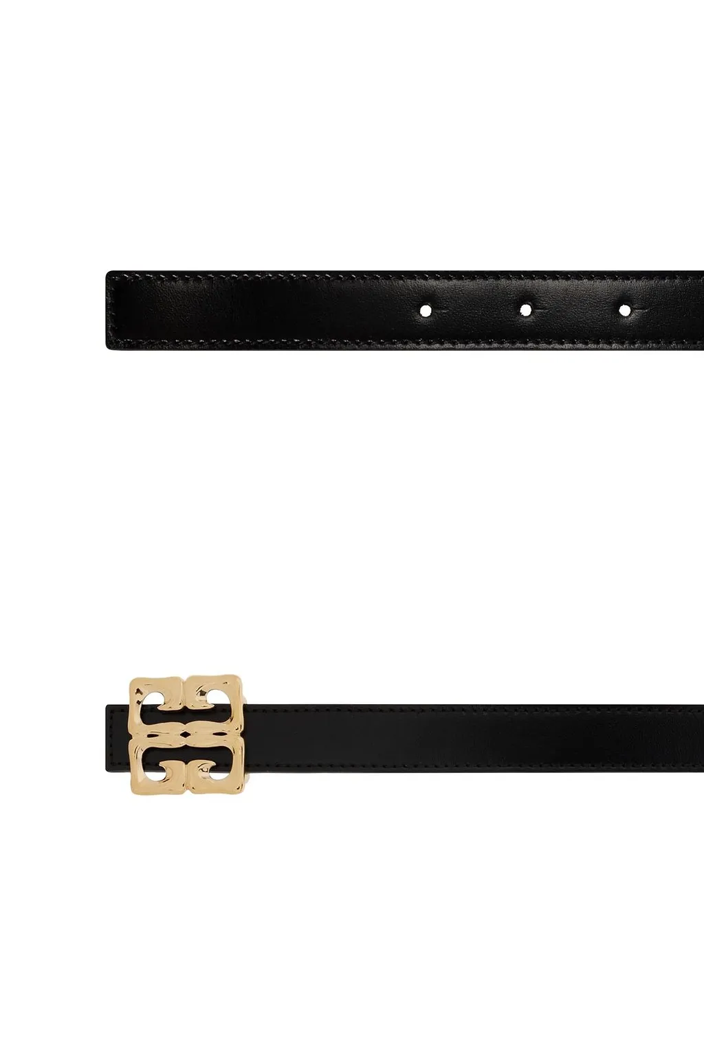 Givenchy 4G Liquid Logo Plaque Reversible Belt