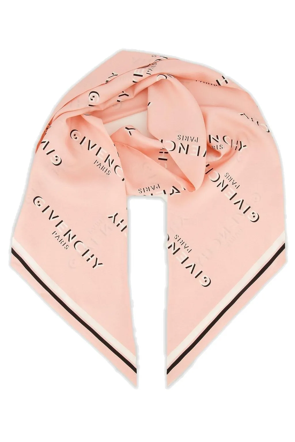 Givenchy All-Over Logo Bandeau Scarf