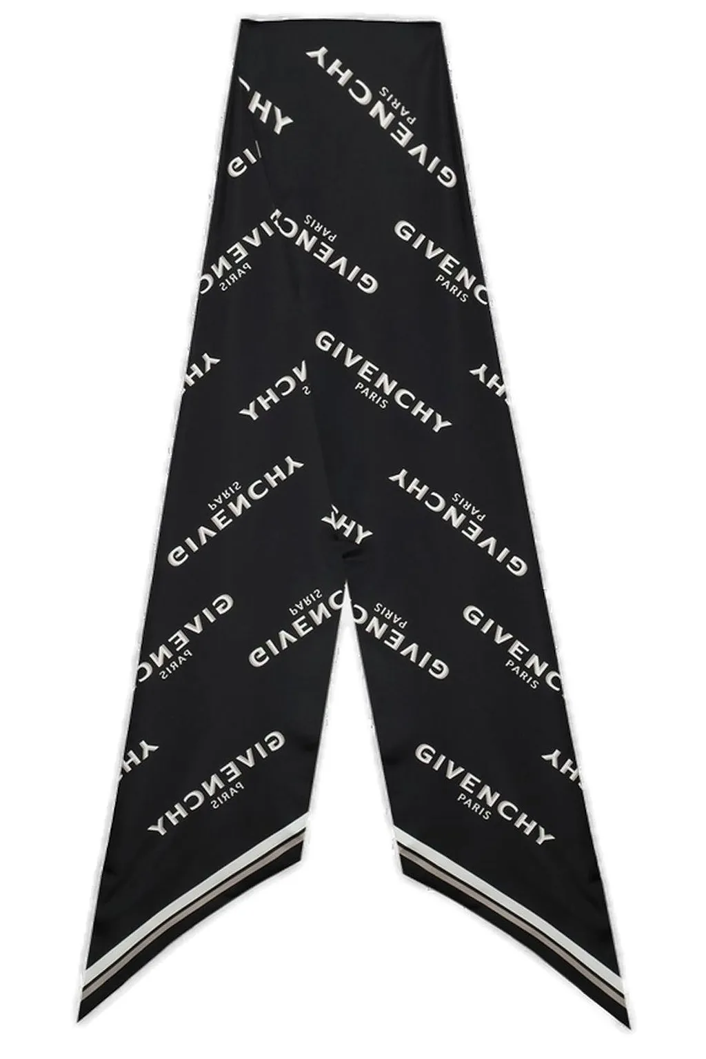 Givenchy Shadow Logo Maxi Bandeau Scarf