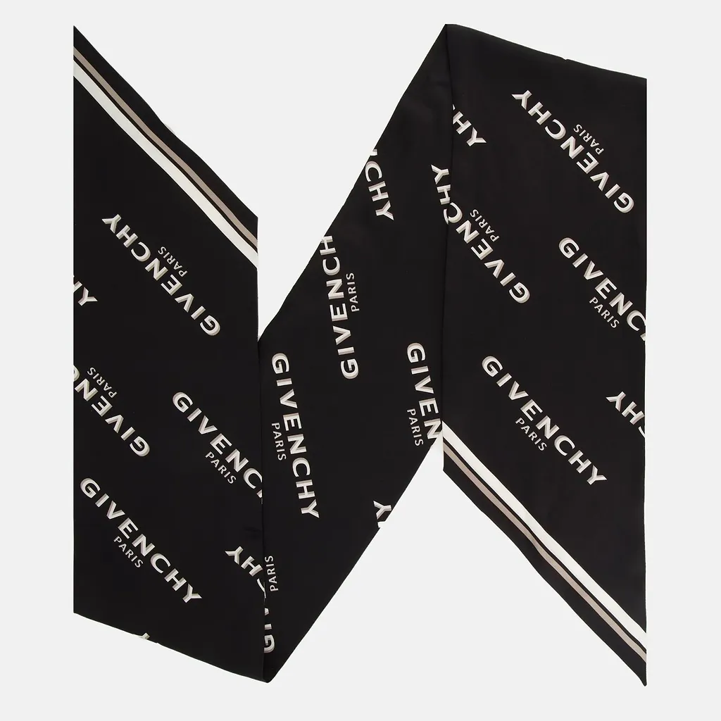 Givenchy Shadow Logo Maxi Bandeau Scarf