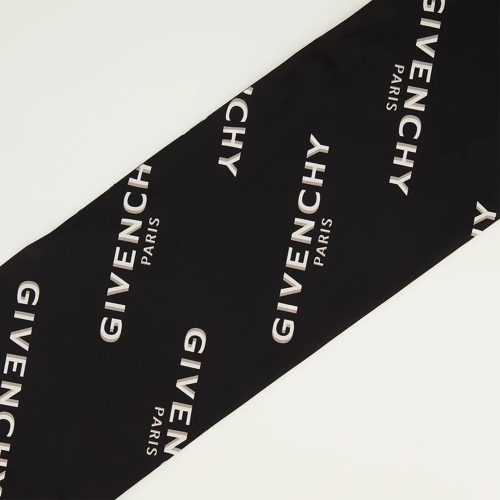 Givenchy Shadow Logo Maxi Bandeau Scarf
