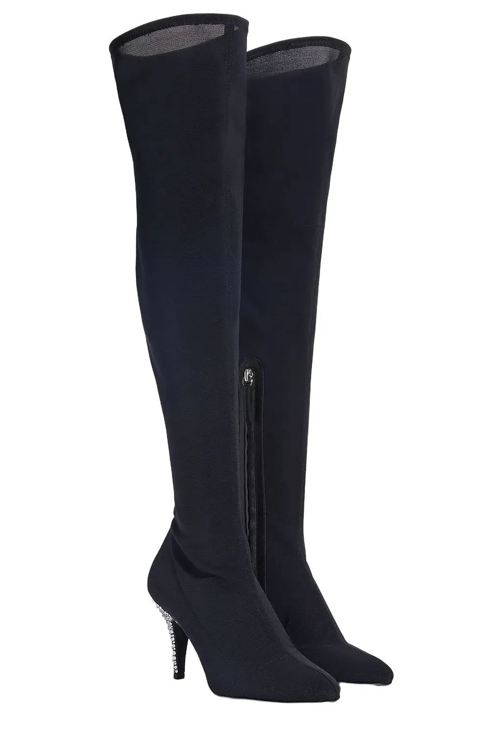 Giuseppe Zanotti Calixtee Rhinestone-Heel Boots