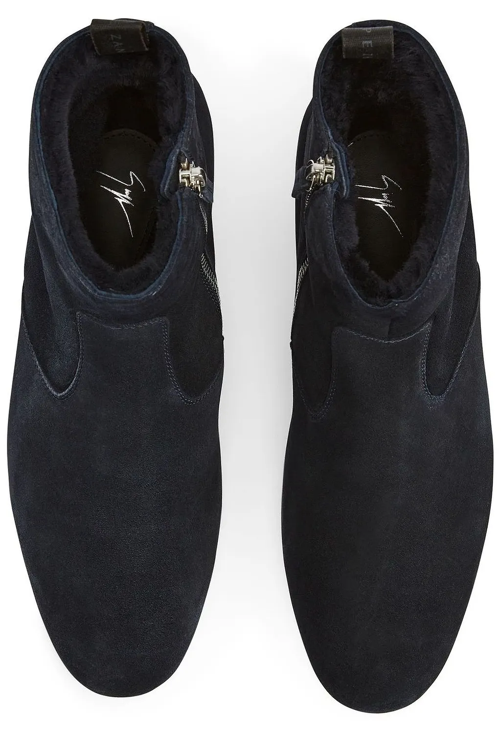 Giuseppe Zanotti Ron Side Zipped Ankle Boots