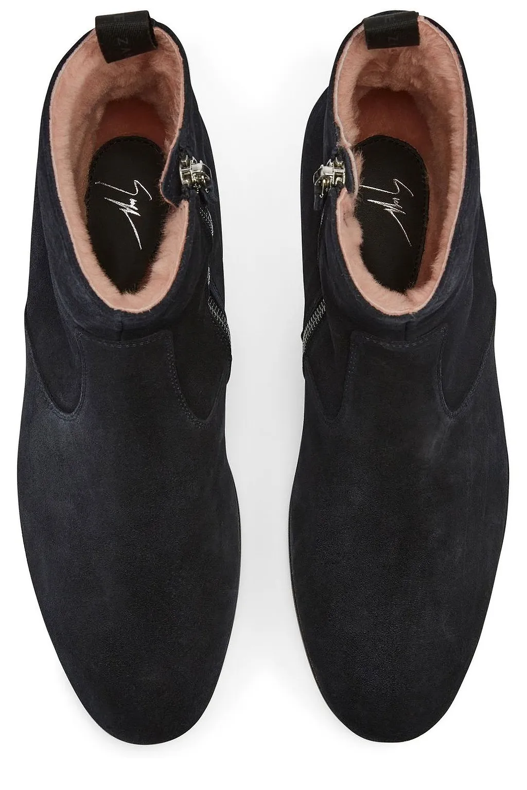 Giuseppe Zanotti Ron Side Zipped Ankle Boots