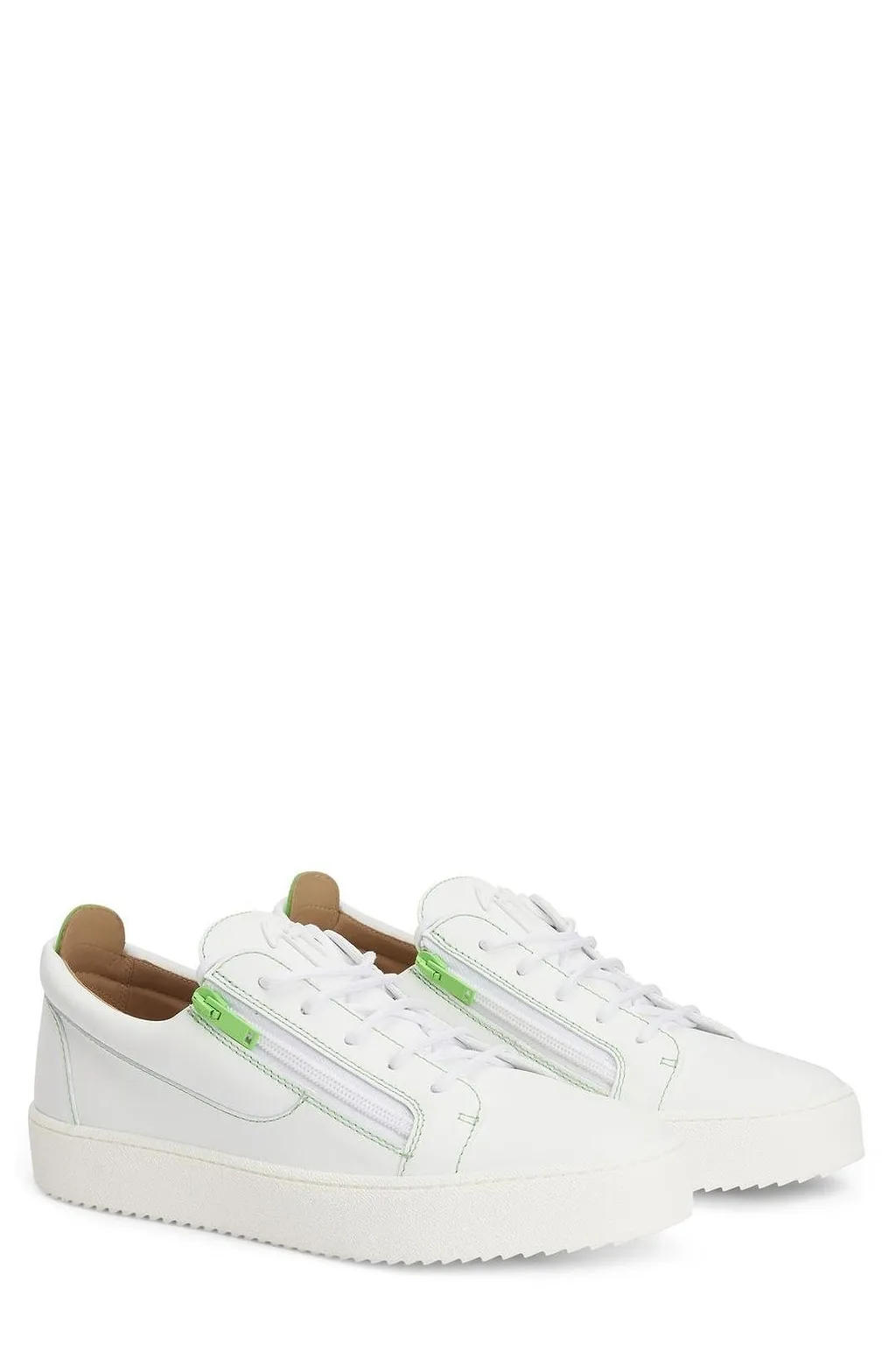 Giuseppe Zanotti Round Toe Lace-Up Sneakers