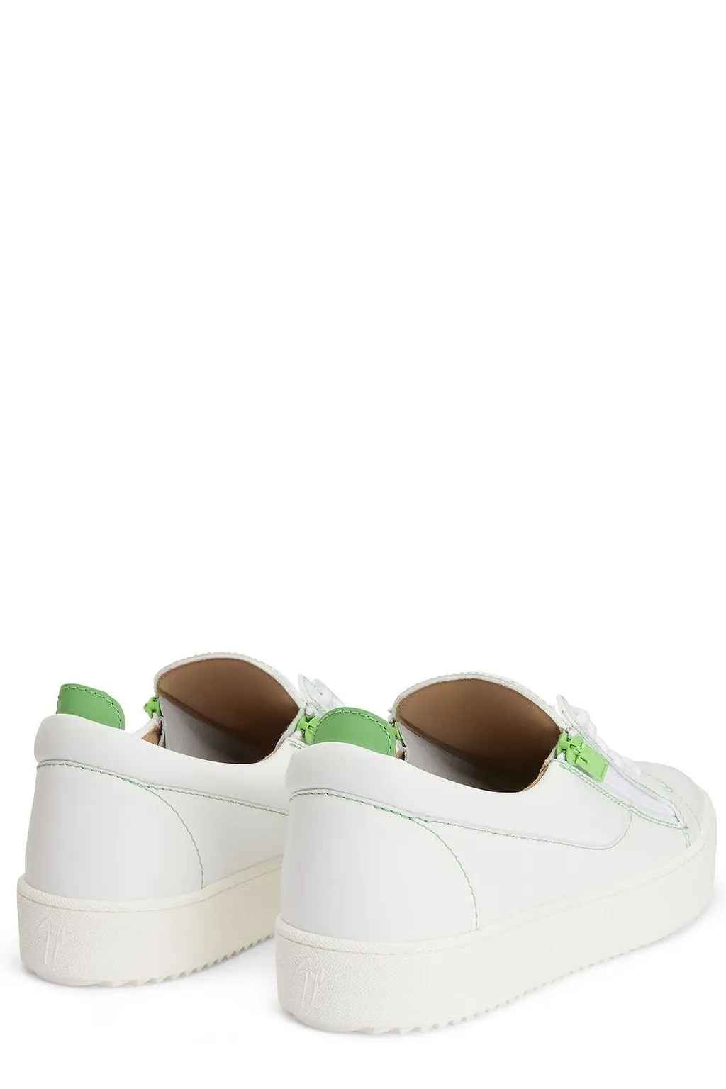 Giuseppe Zanotti Round Toe Lace-Up Sneakers