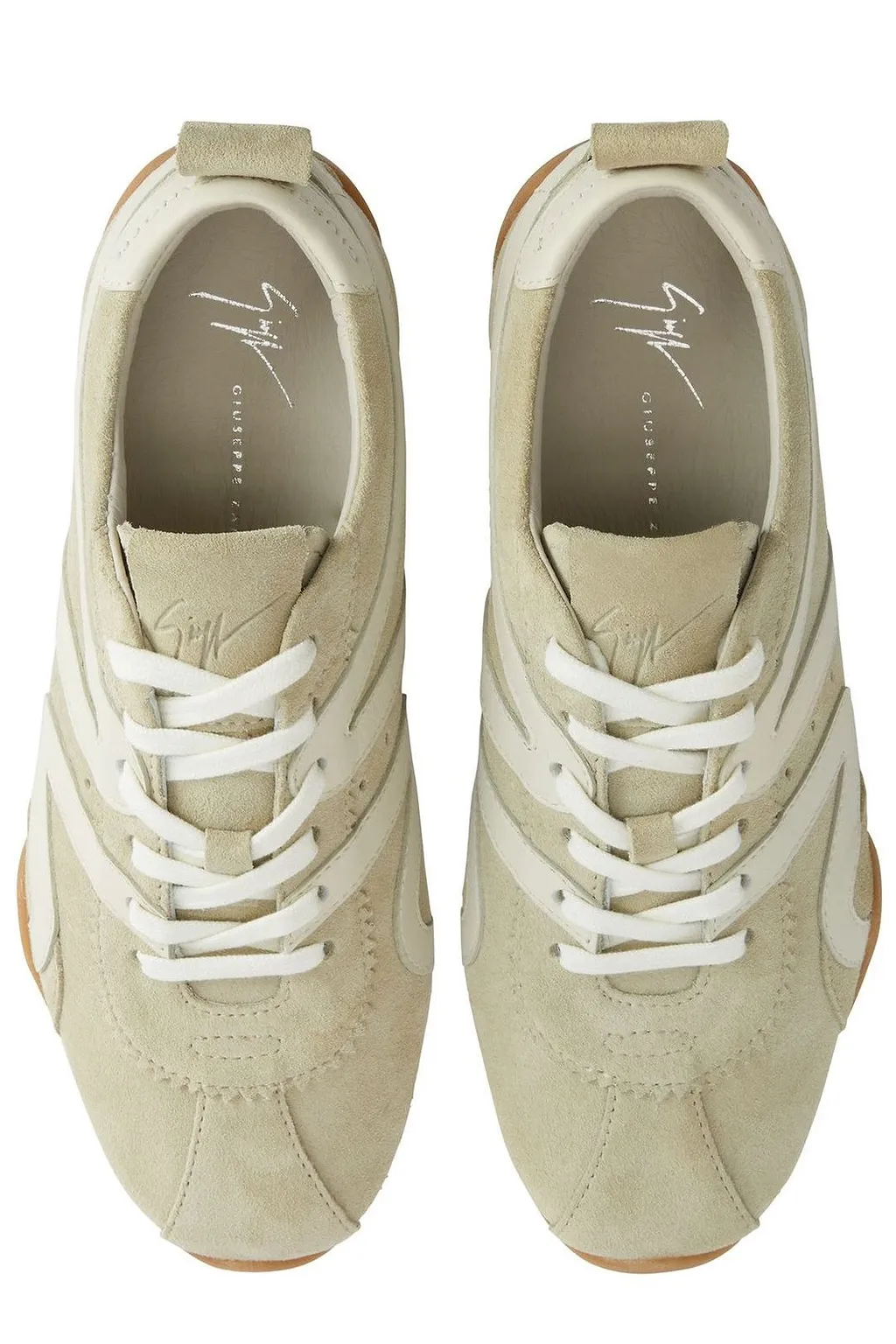 Giuseppe Zanotti Round Toe Lace-Up Sneakers