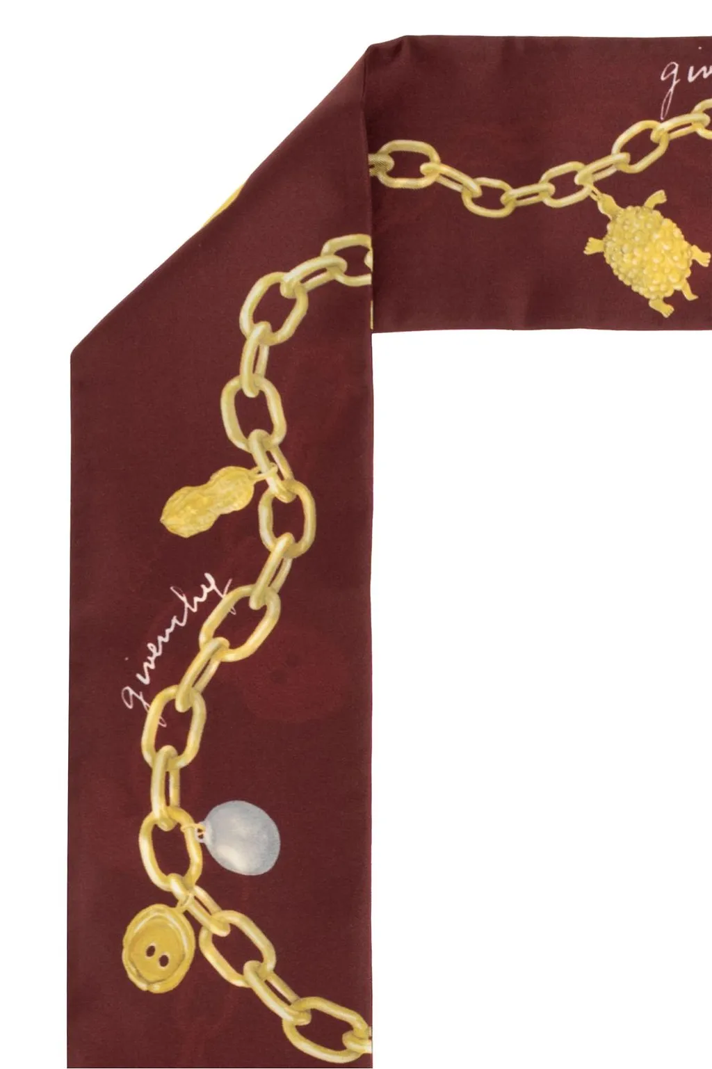 Givenchy Chain-Link Printed Scarf