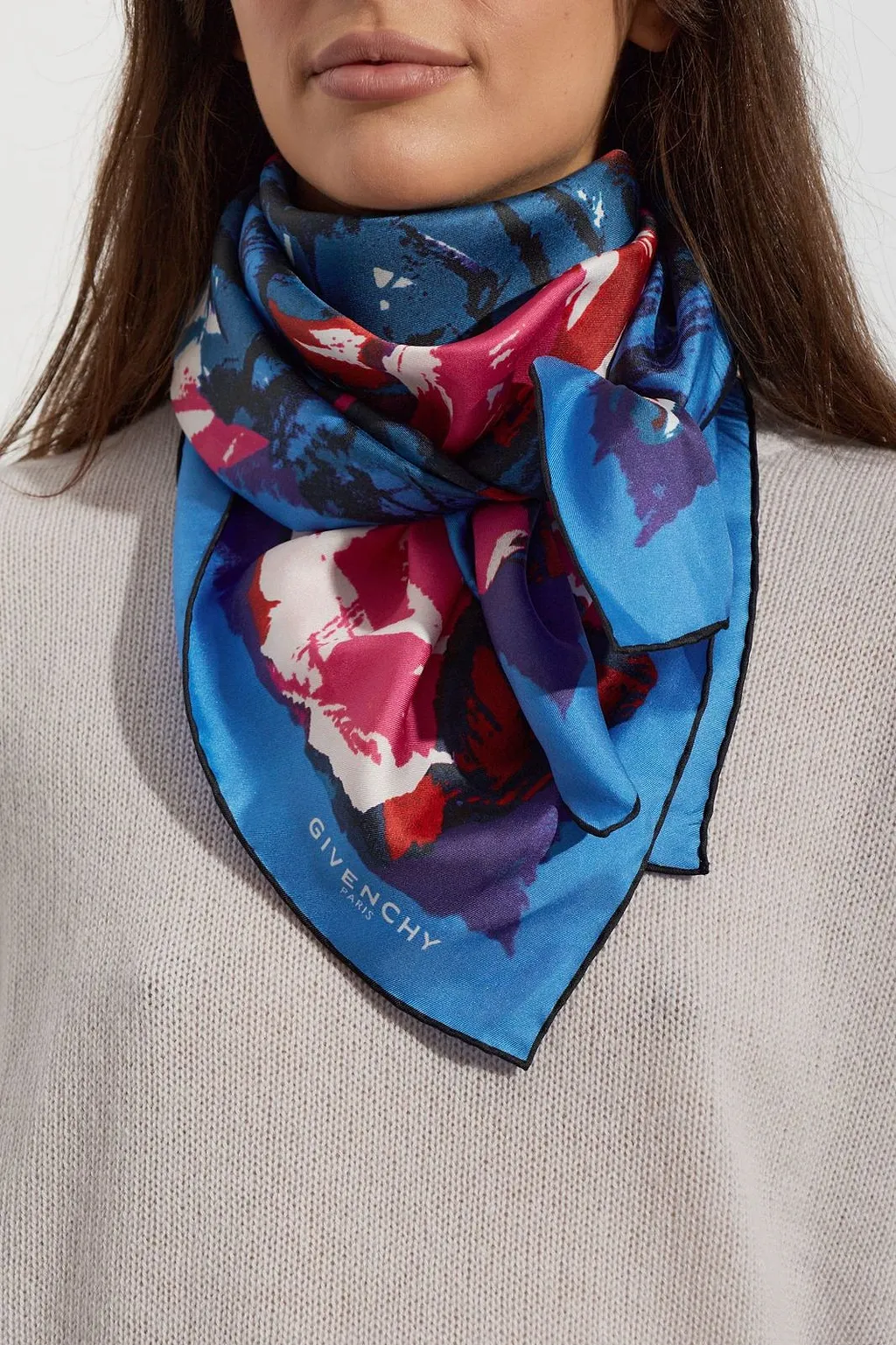 Floral Print Scarf