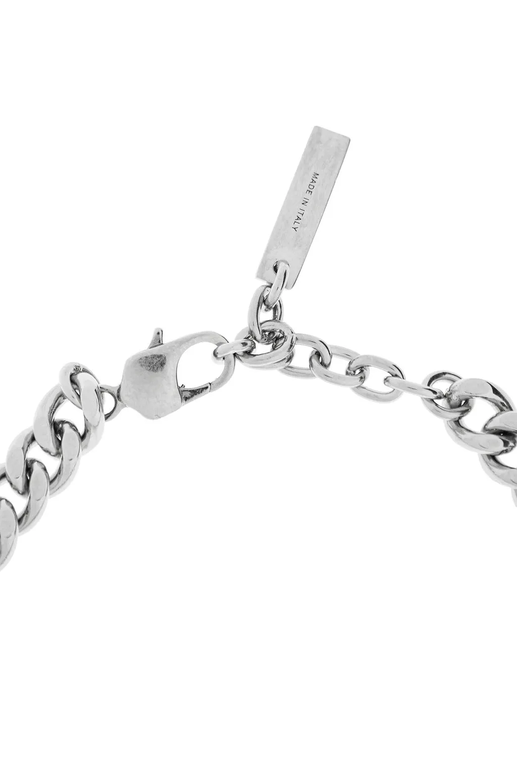 Logo Plaque Chained Bracelet
