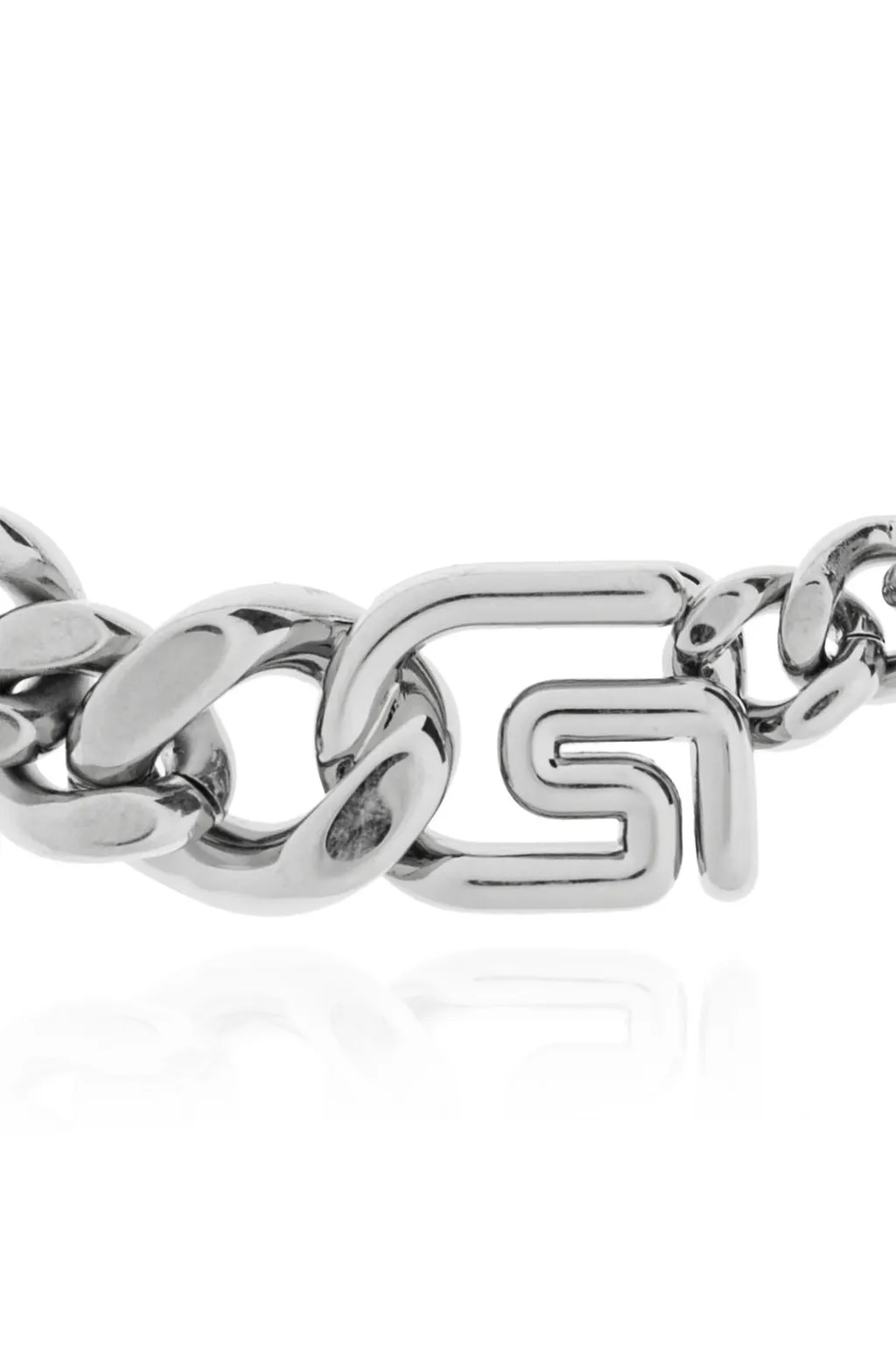 Logo Plaque Chained Bracelet