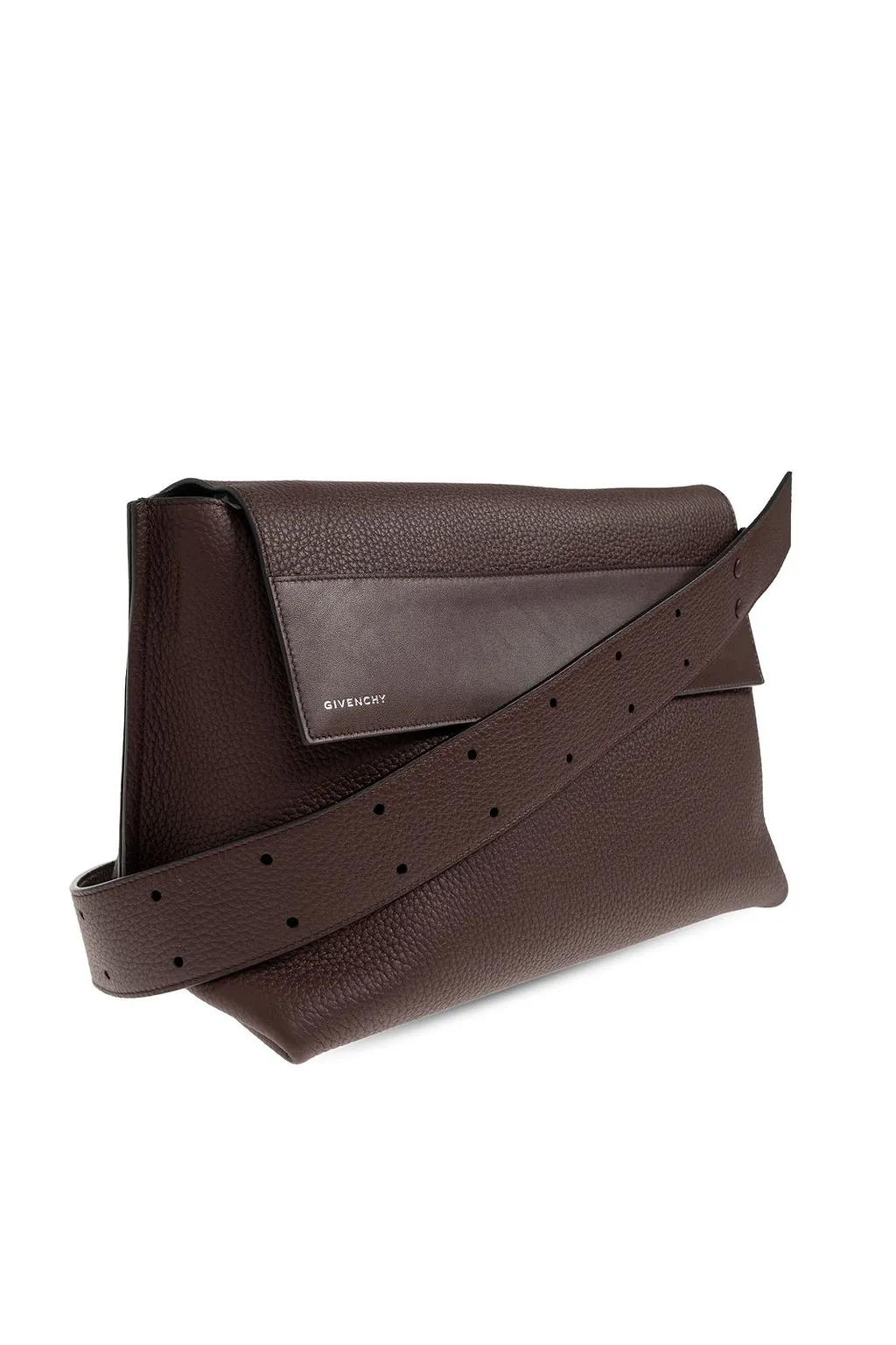 Givenchy Flap Leather Messenger Bag