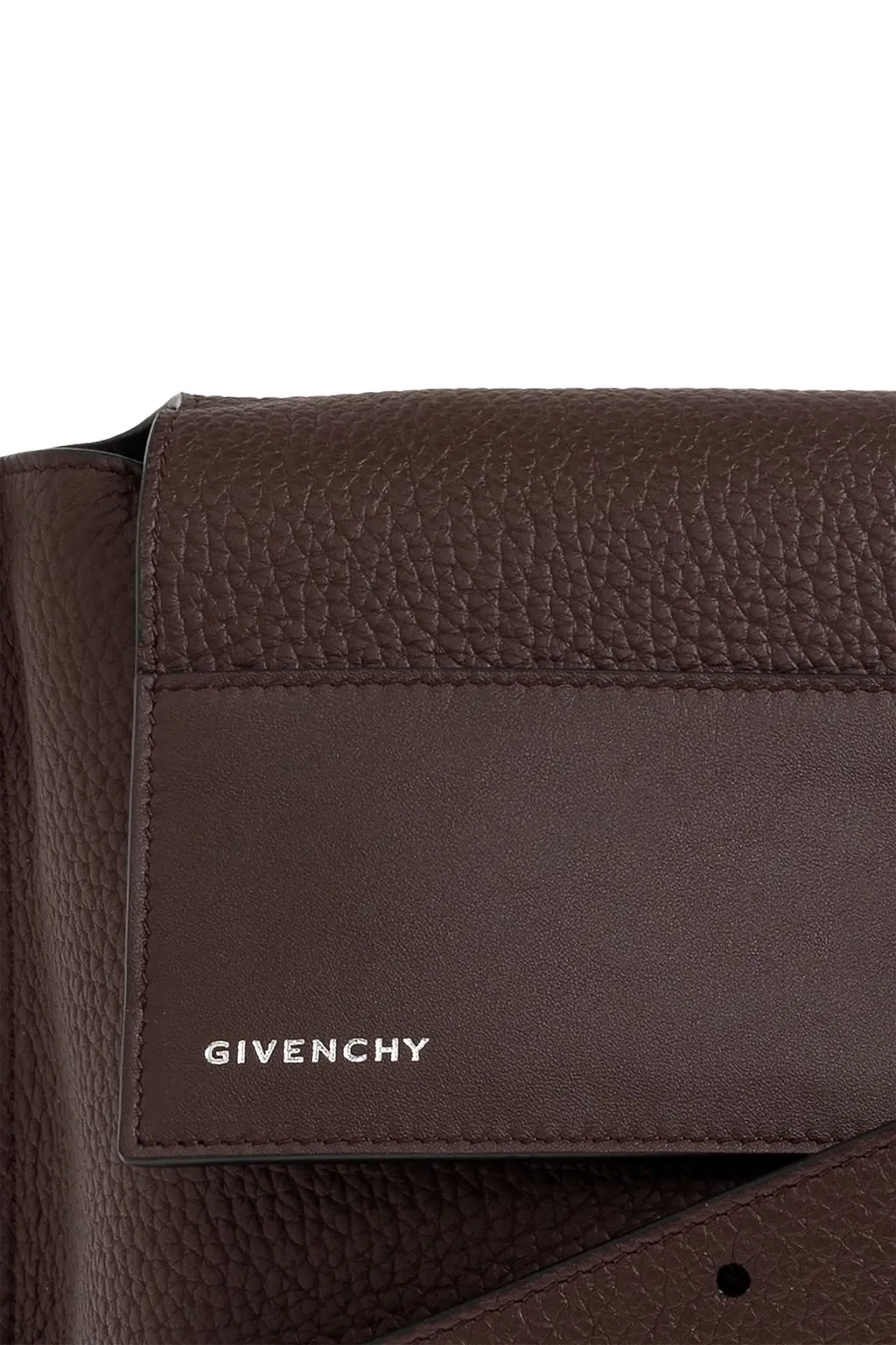 Givenchy Flap Leather Messenger Bag