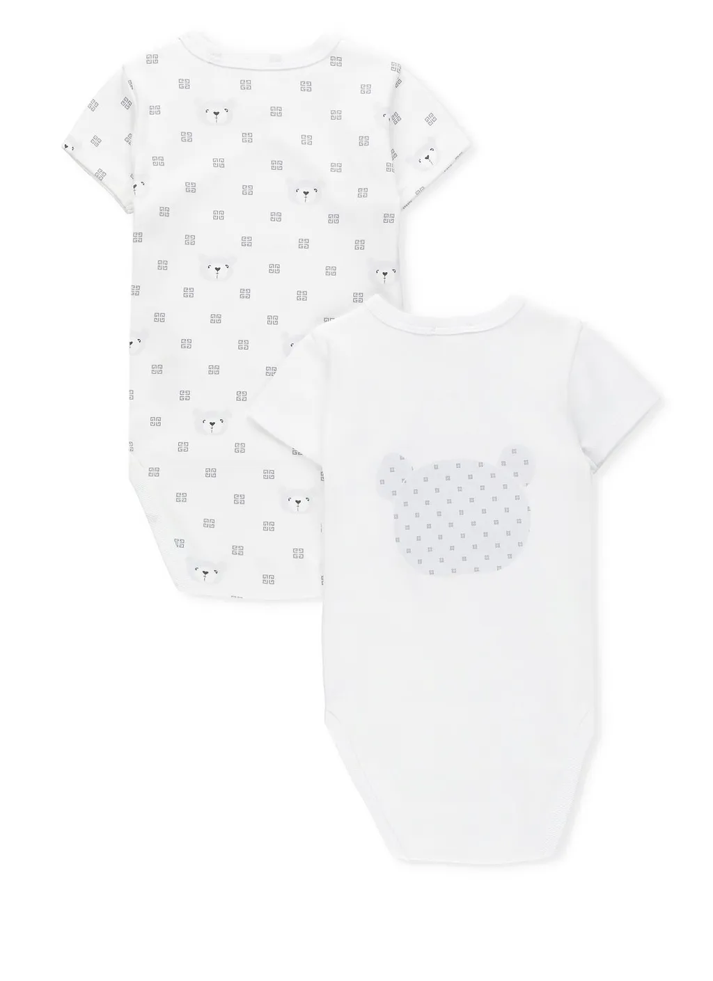 Givenchy Kids 2 Pack V-Neck Short-Sleeved Bodysuit
