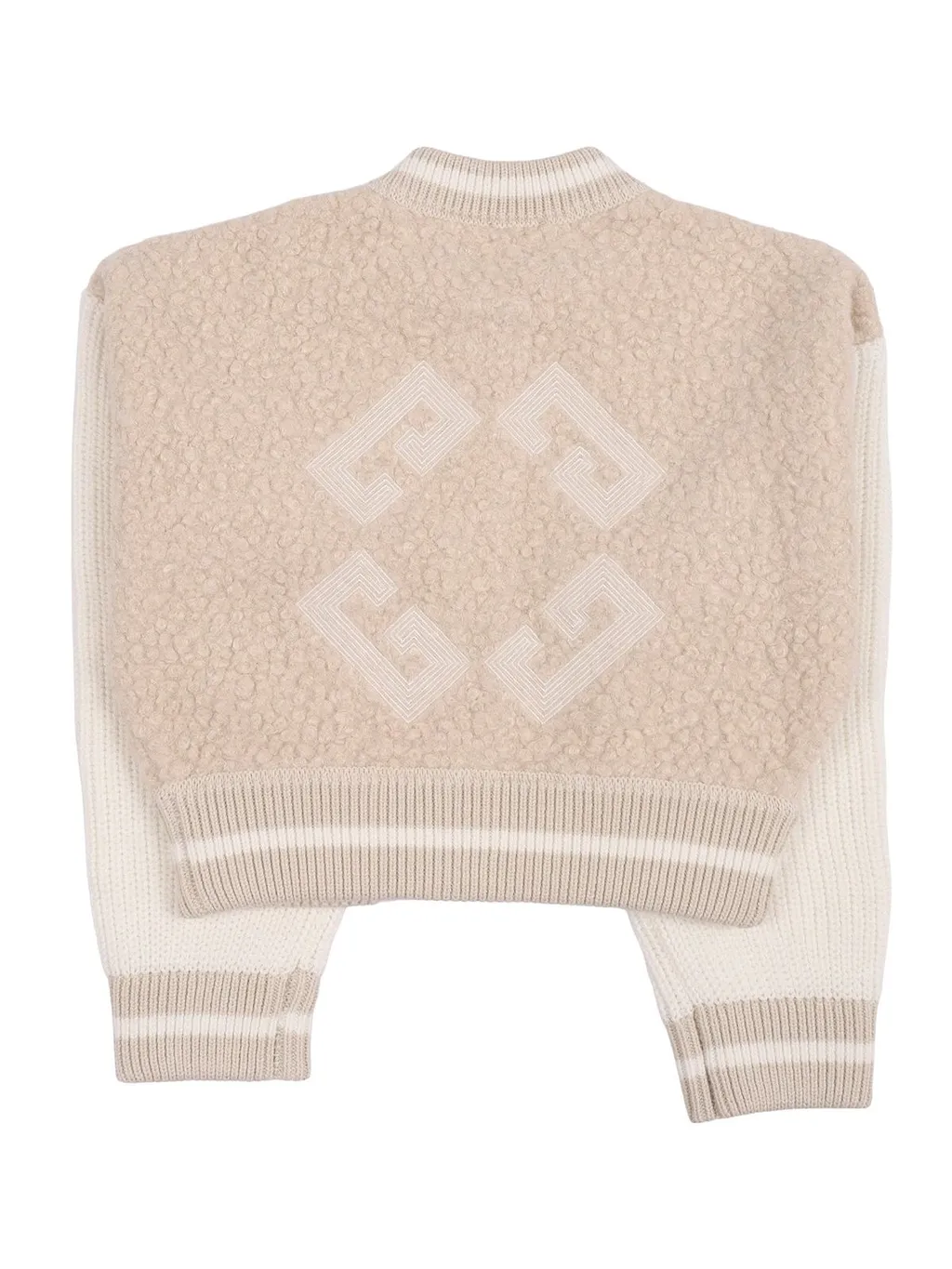 Givenchy Kids Logo-Embroidered Button-Up Jacket