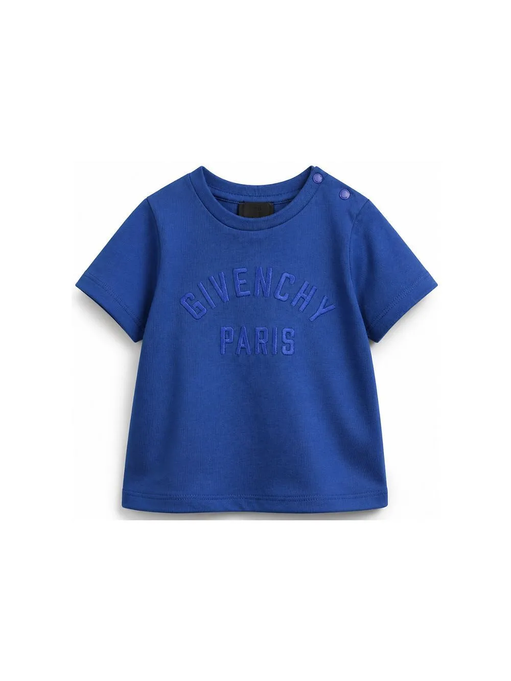 Givenchy Kids Logo Embroidered Crewneck T-Shirt