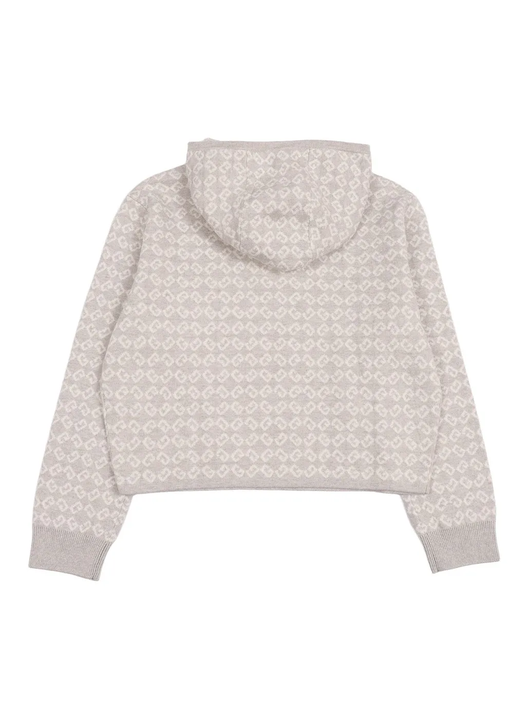 Givenchy Kids Logo-Jacquard Knitted Hoodie