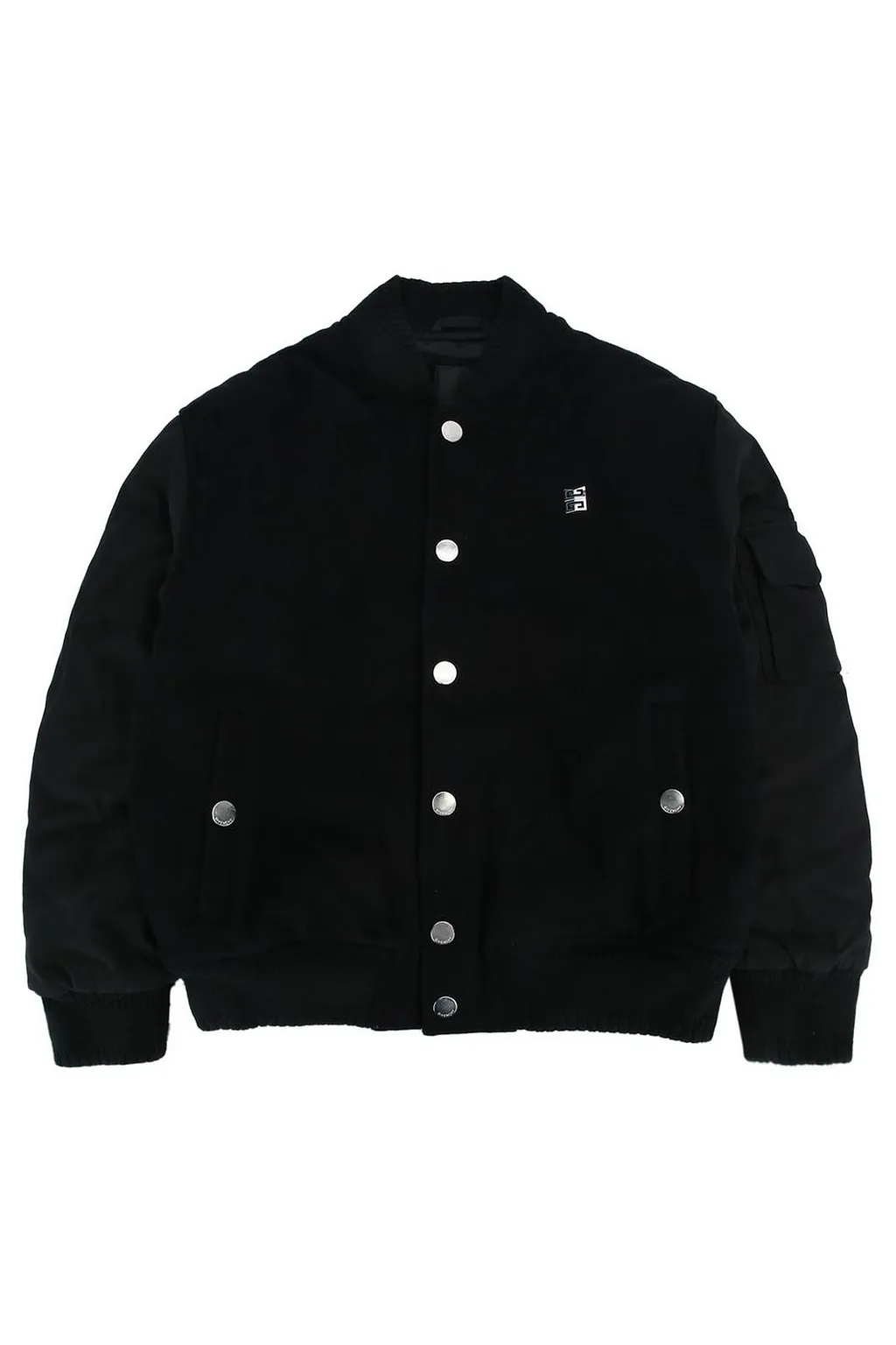 Logo-Patch Bomber Jacket