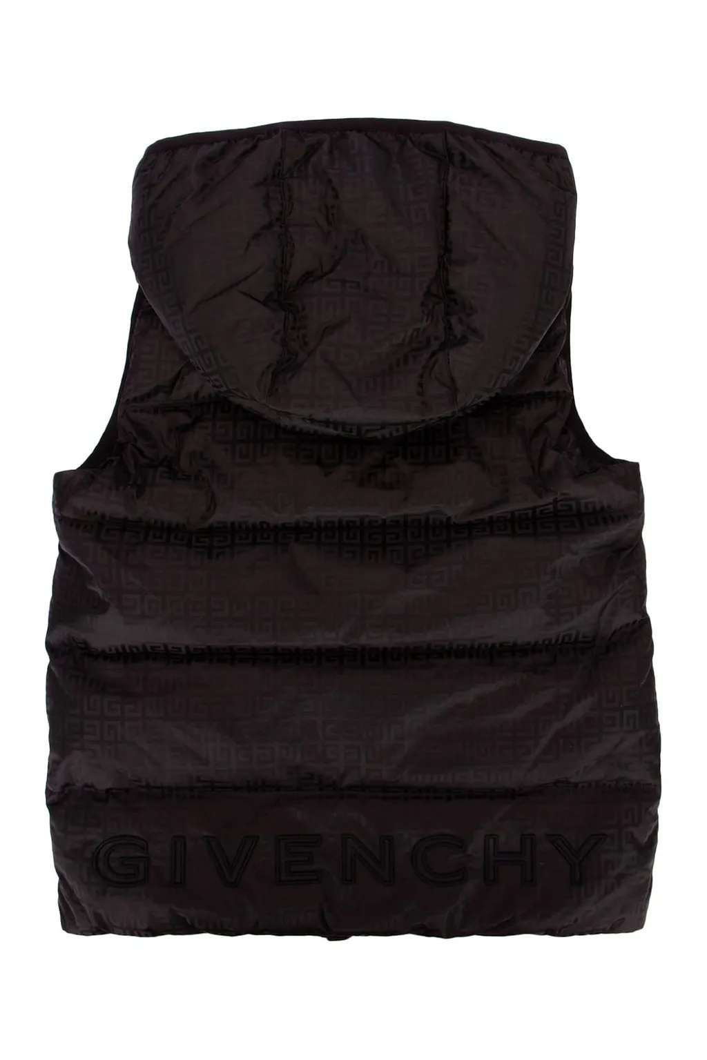Givenchy Kids Logo-Embroidered Zipped Padded Gilet