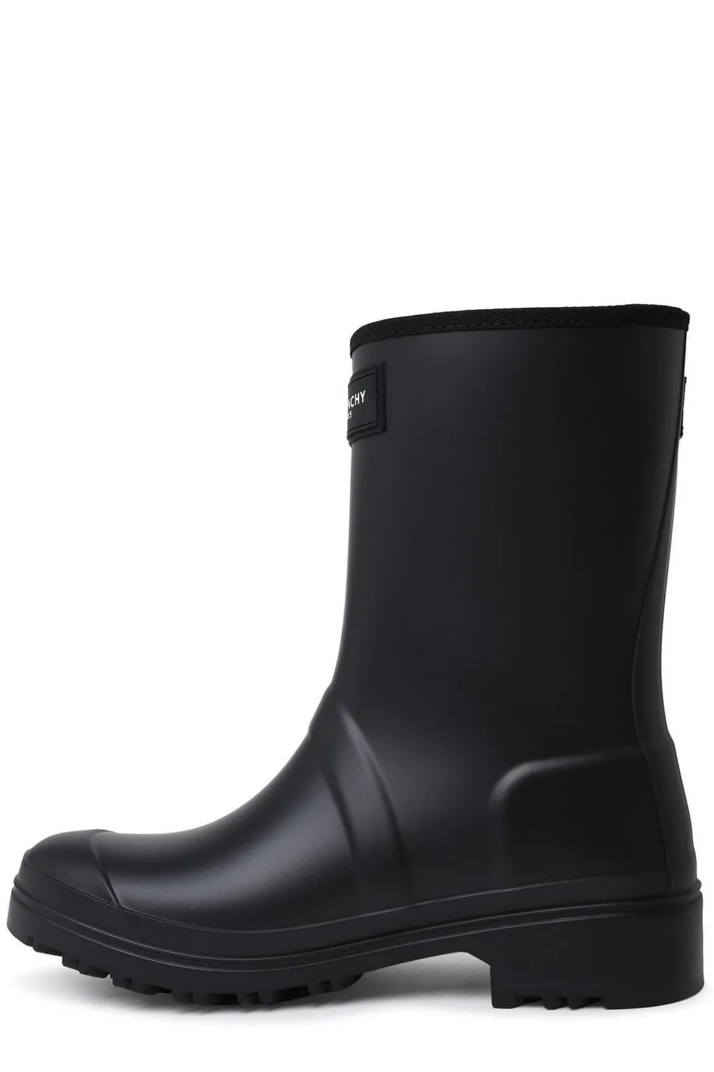Givenchy Kids Wellington Logo-Patch Ankle Boots