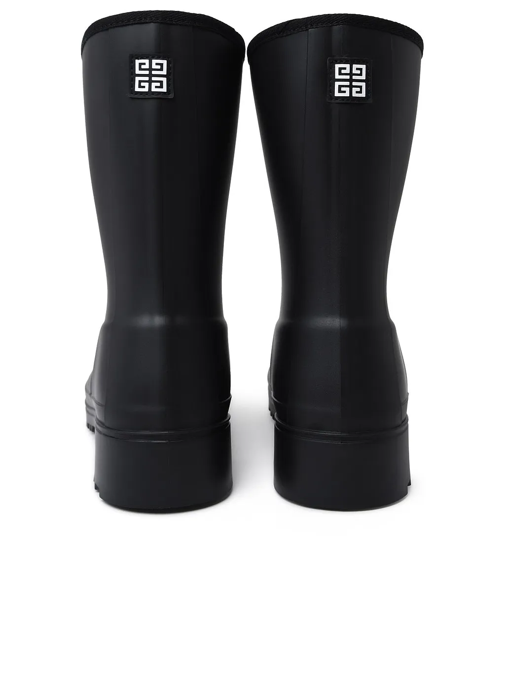 Givenchy Kids Wellington Logo-Patch Ankle Boots