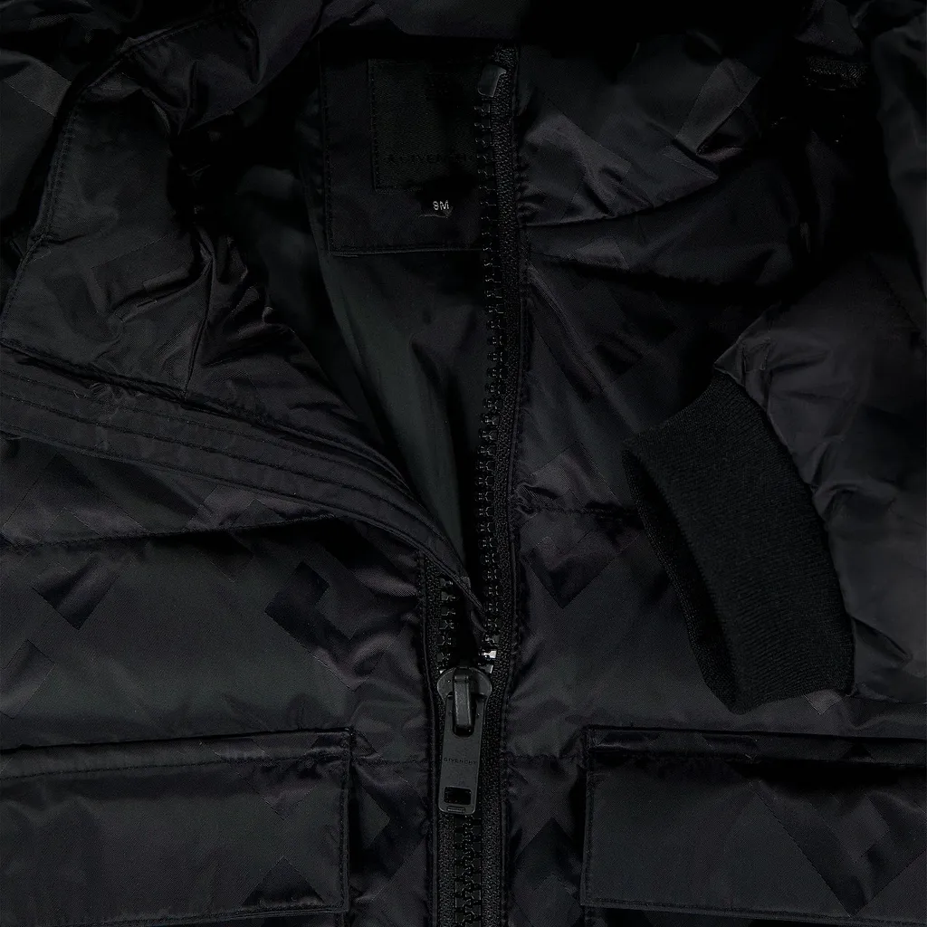 Givenchy Kids Zip-Up Quilted Puffer Jacket