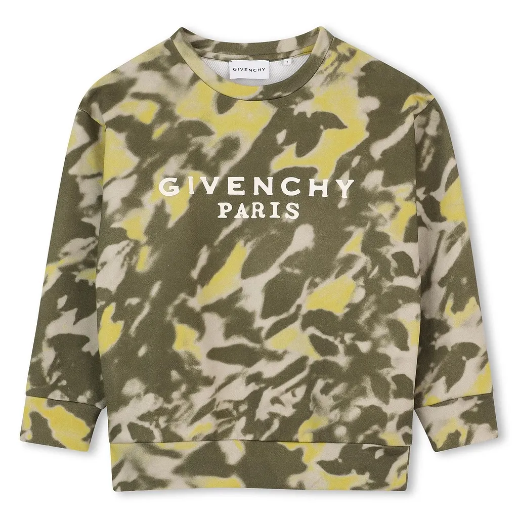 Givenchy Kids Logo-Printed Crewneck Sweatshirt