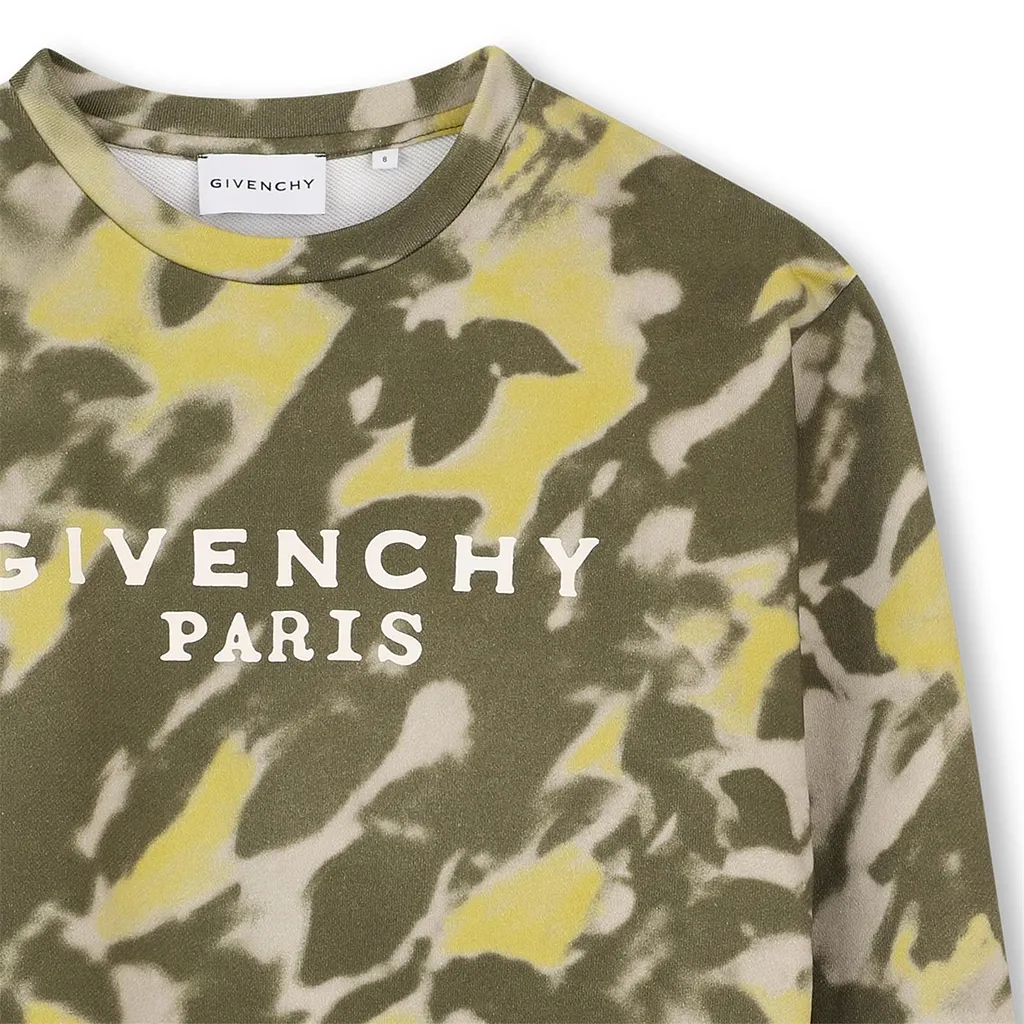 Givenchy Kids Logo-Printed Crewneck Sweatshirt