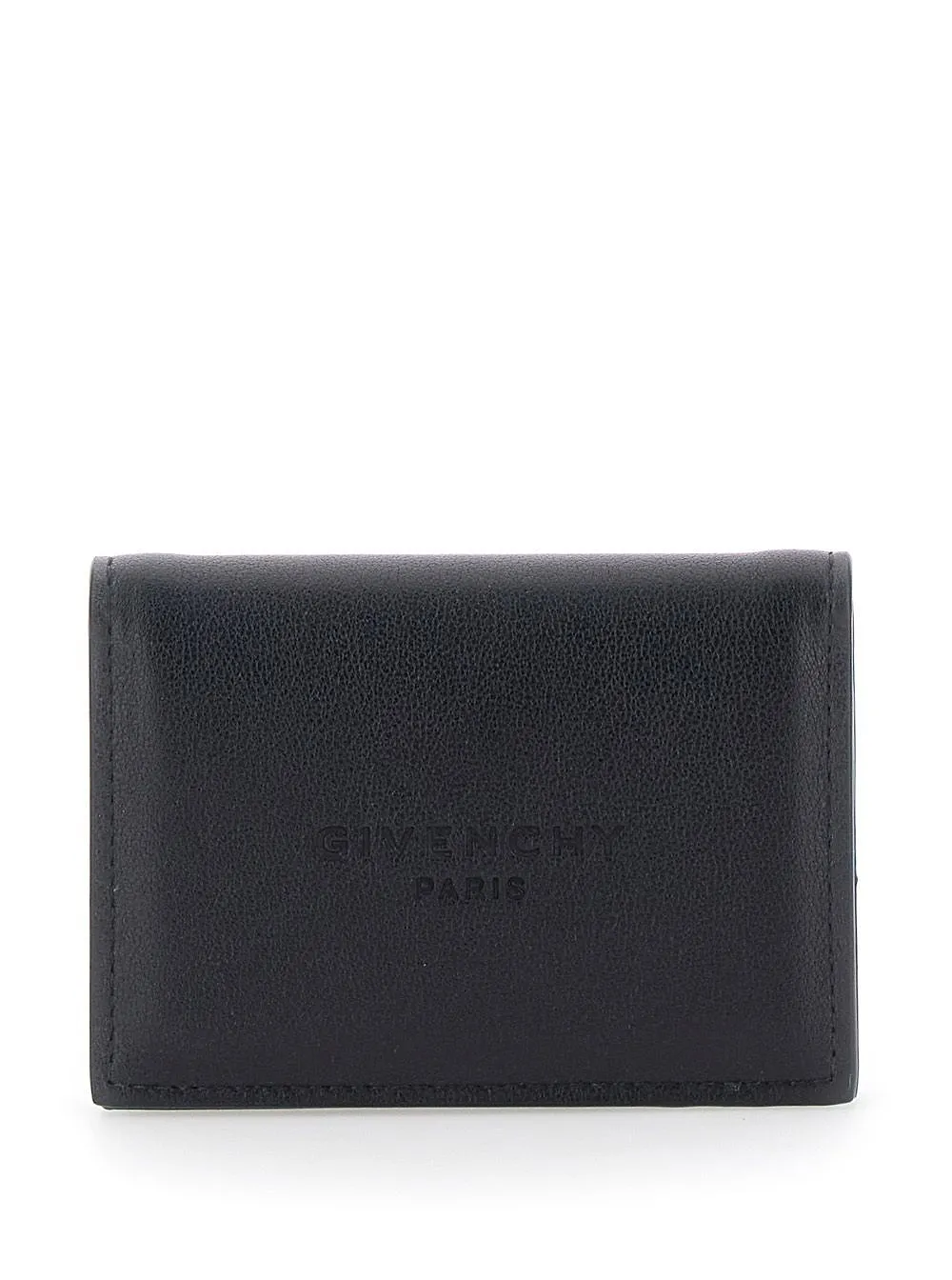 Givenchy Logo Embossed Bi-Fold Wallet