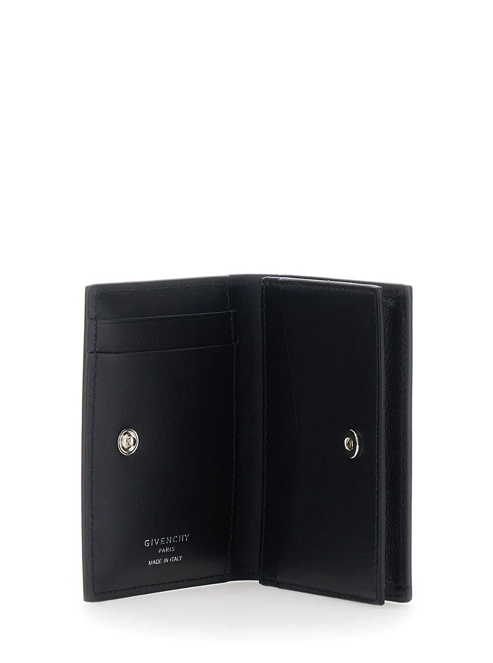 Givenchy Logo Embossed Bi-Fold Wallet