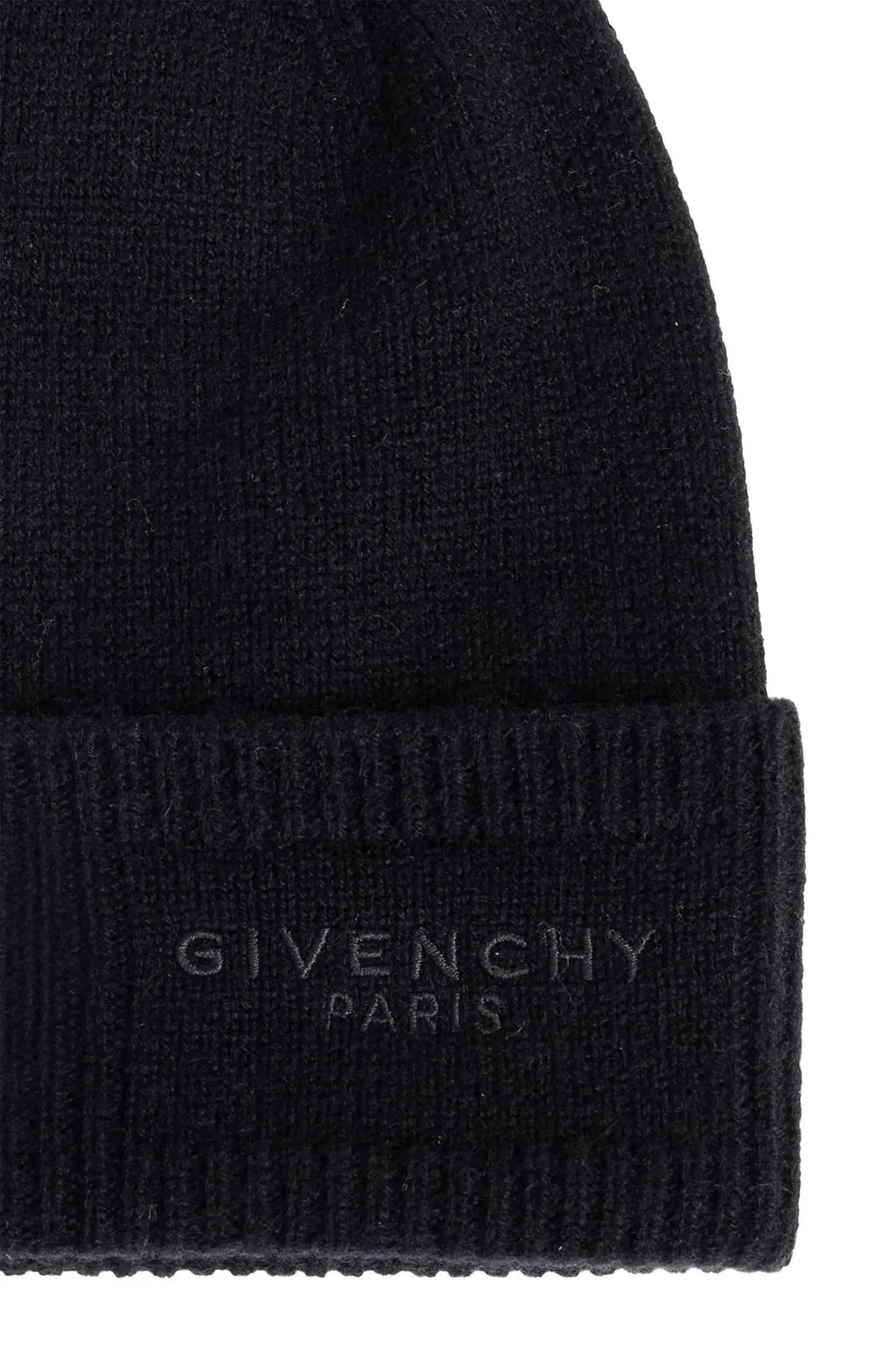 Givenchy Logo Embroidered Knitted Beanie