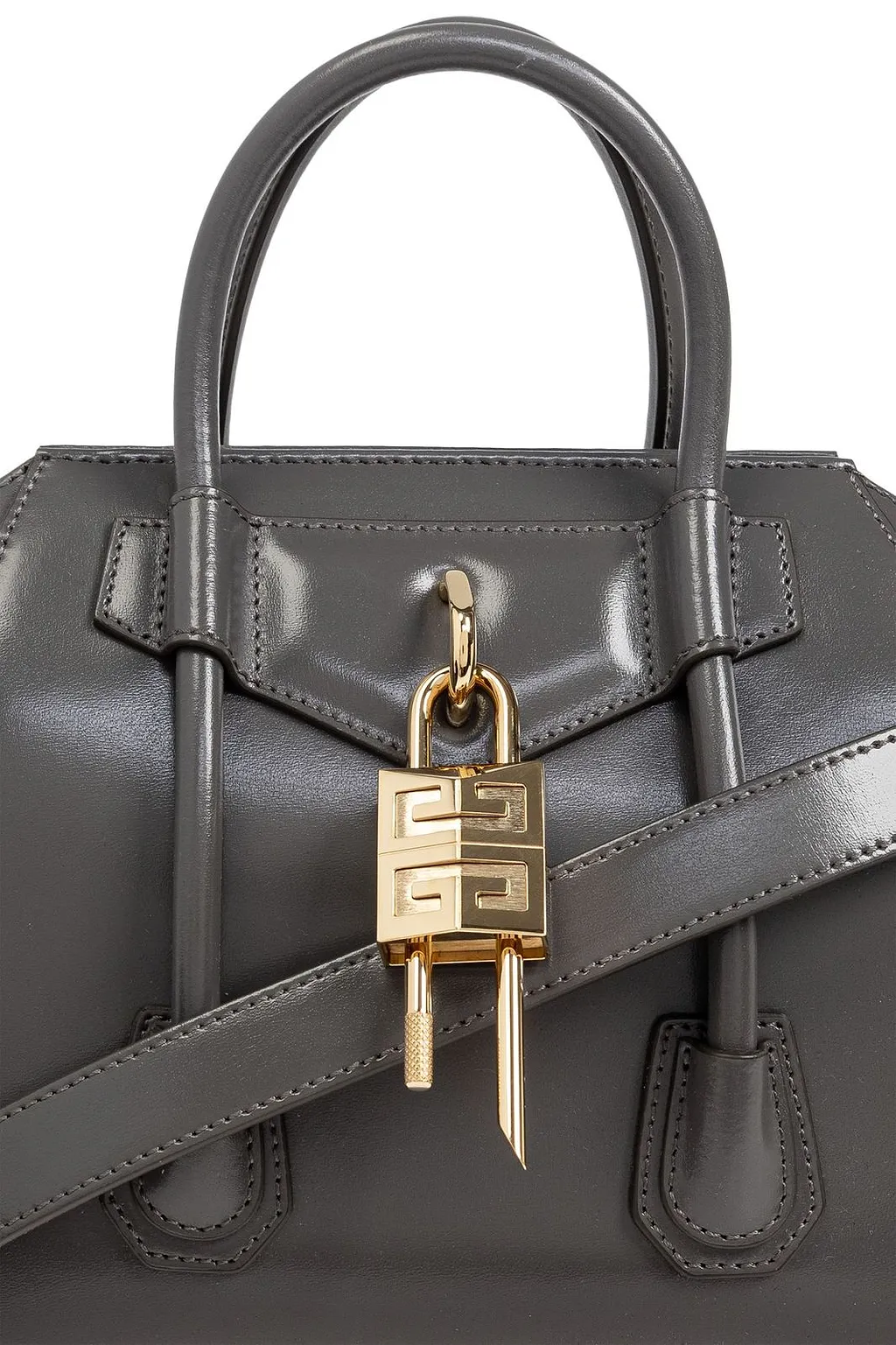 Givenchy Mini Antigona Lock Soft Tote Bag