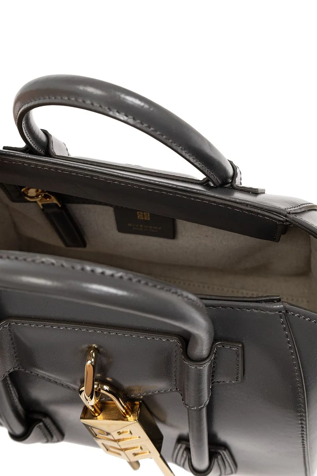 Givenchy Mini Antigona Lock Soft Tote Bag