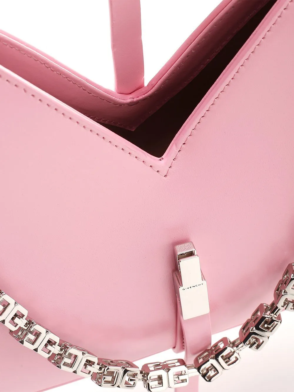 Givenchy Mini Cut-Out Chain Link Shoulder Bag