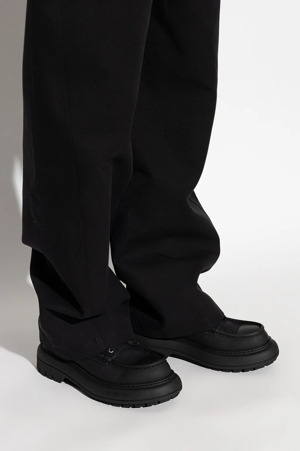 Givenchy New Outdoor Lace-Up Boots