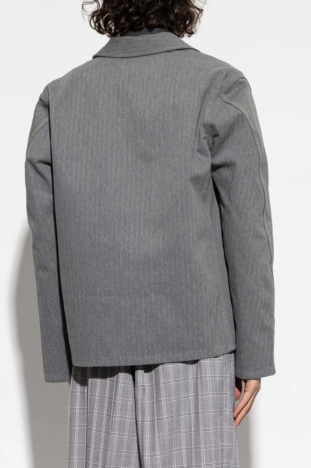 Givenchy Paris Logo Embroidered Denim Jacket